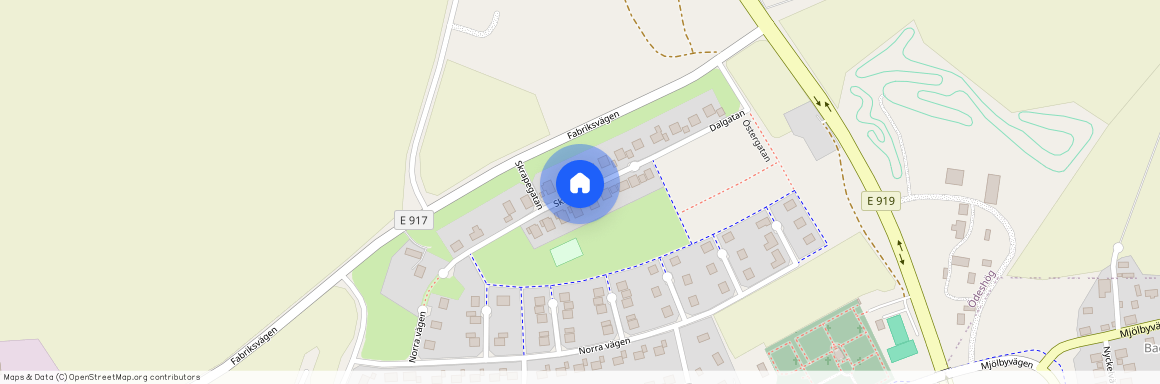 Skrapegatan, Ödeshög