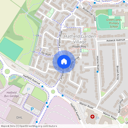 Campion Road, Hatfield, Hertfordshire, AL10 9FL