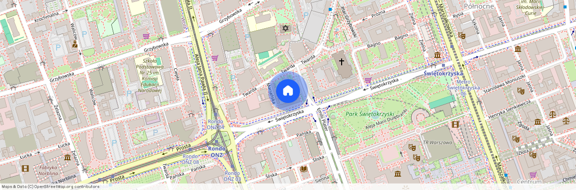 Warszawa, Śródmieście, Plater, Emilii
