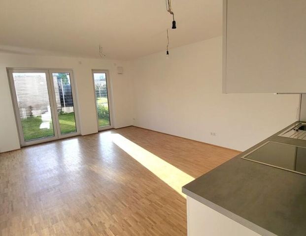 +++NU-Burlafingen, 2-Zi.-Mietwohnung, 58,92 m² Wfl., EG, Terrasse, Garten, Küche, TG+++ - Photo 1