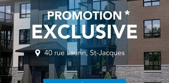 Le Laurin | 4 ½ - 5 ½ récents à louer, Saint-Jacques - Photo 2