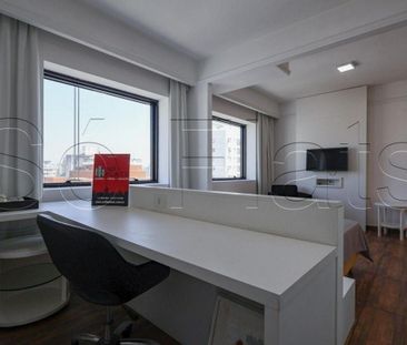 Apartamento Em Moema, São Paulo/sp de 30 m² 1 Quartos Para Locação ... - Photo 5