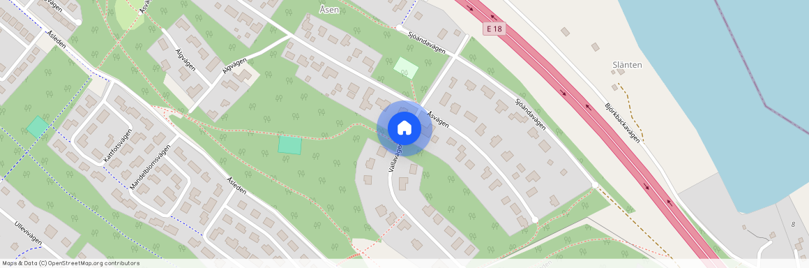 Vallavägen, Bålsta