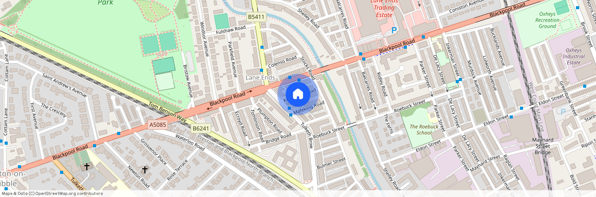 2-Bed Terraced House to Let on Kimberley Road, Preston