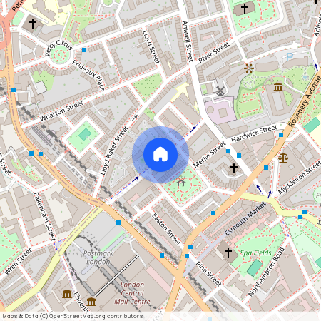 Charles Rowan house Margery Street, WC1X 0EH