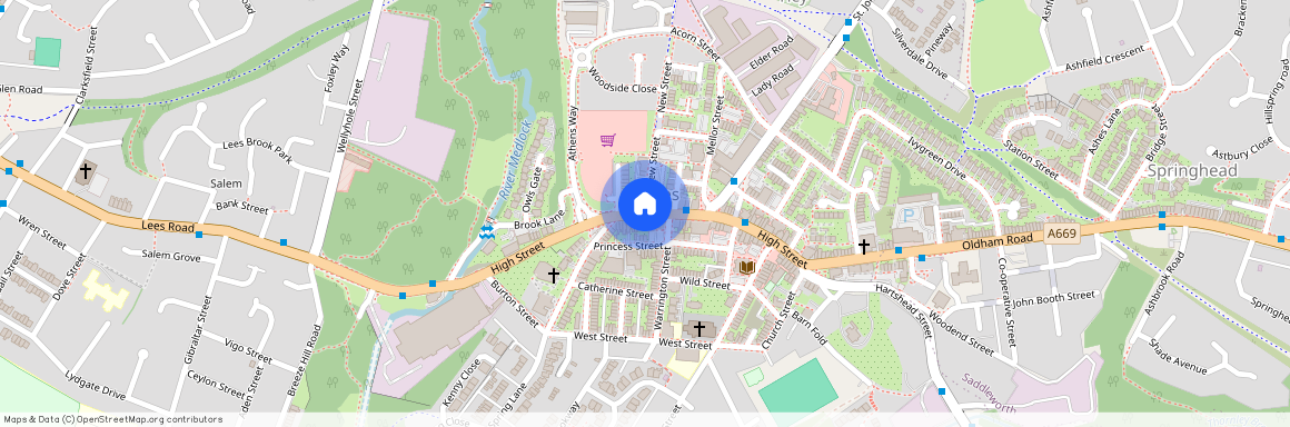 High Street Lees Oldham