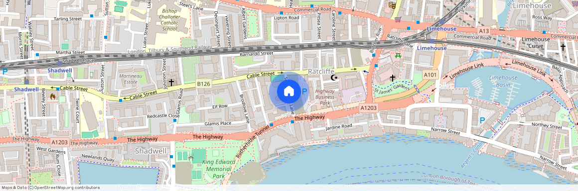 Schoolhouse Lane, Limehouse, London, E1W