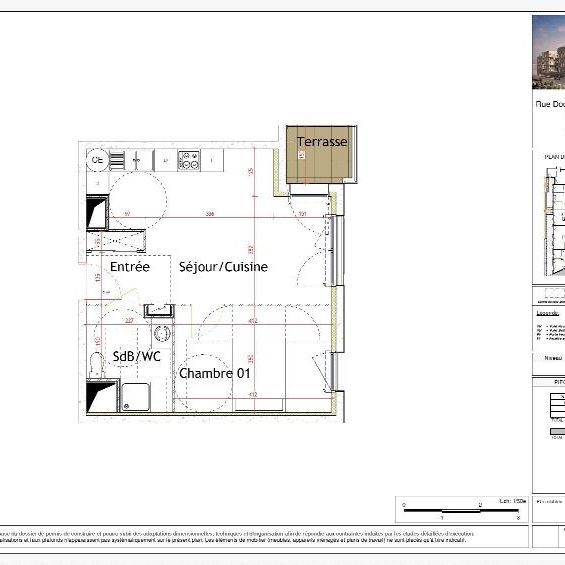 Location Appartement 2 pièces 40m² LE HAVRE 76600 - Photo 2