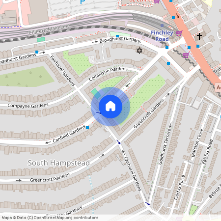 Canfield Gardens, South Hampstead, NW6