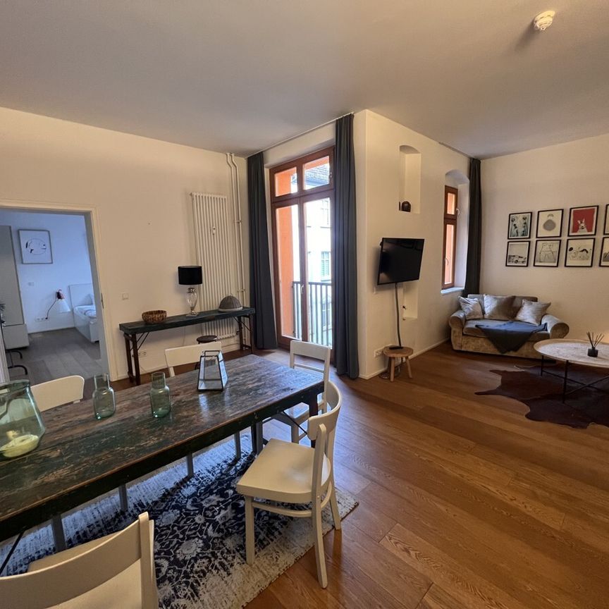 F-Hain: voll möbliertes LUXUS Apartment - 60 m² befristet für max. 12 Monate per SOFORT zu VERMIETEN - Photo 1