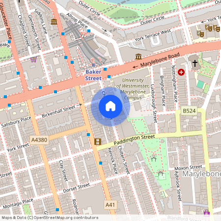 Chiltern Street, York Mansions, W1U 5AL, London