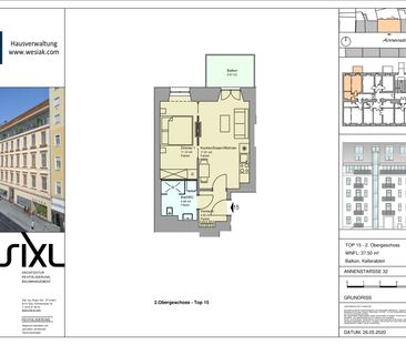 Annenstraße 32/15 - Geförderte charmante Singlewohnung in zentraler... - Photo 3