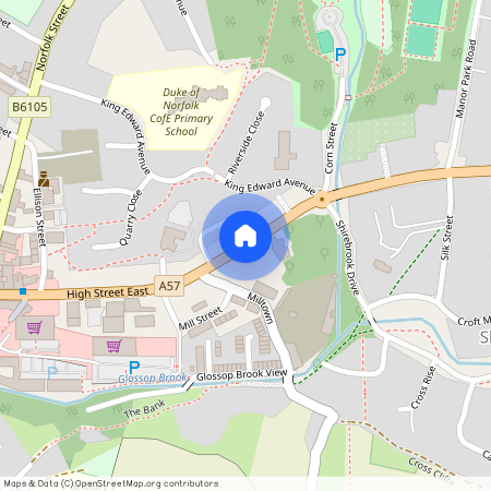 High Street East, Glossop, Derbyshire, SK13