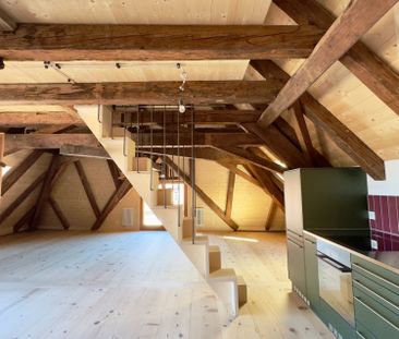 Erstbezug Dachwohnung Loft mit Galerie - Foto 4