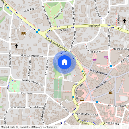 Albertus Perksteeg, Hilversum