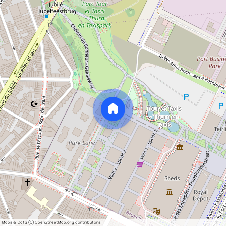 Drève du Parc 45/22, 1000, Bruxelles