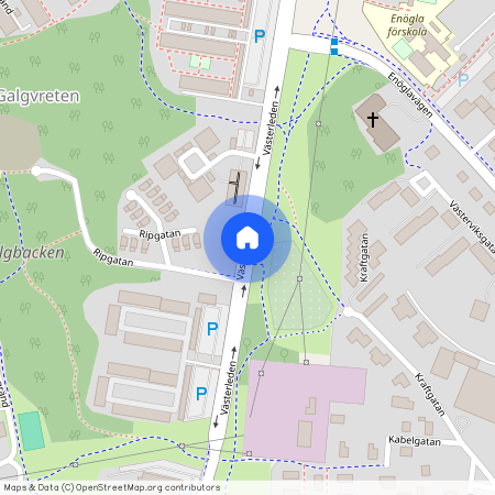 Västerleden, Enköping