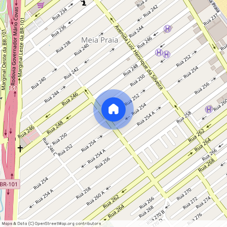 Rua 252, Meia Praia, Itapema