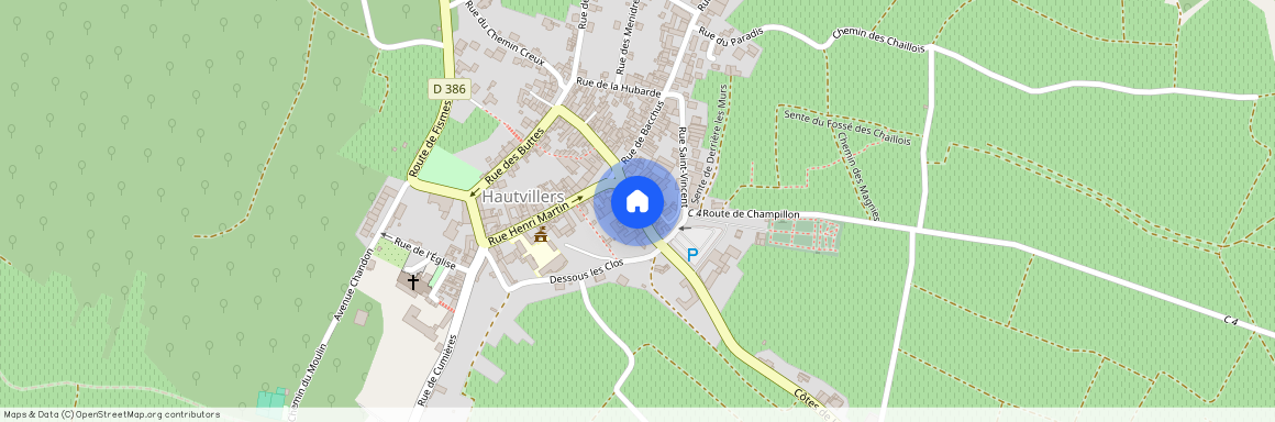 RUE DE LA PORTE D'EN BAS, 51160, Hautvillers