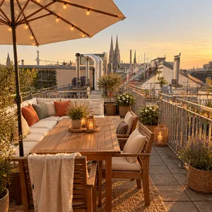 Außergewöhnliche Maisonette Wohnung mit ca. 58 m² Dachterrasse, Klimaanlage & Panoramablick - Bestlage Nahe Schottentor/ Börse - Photo 3