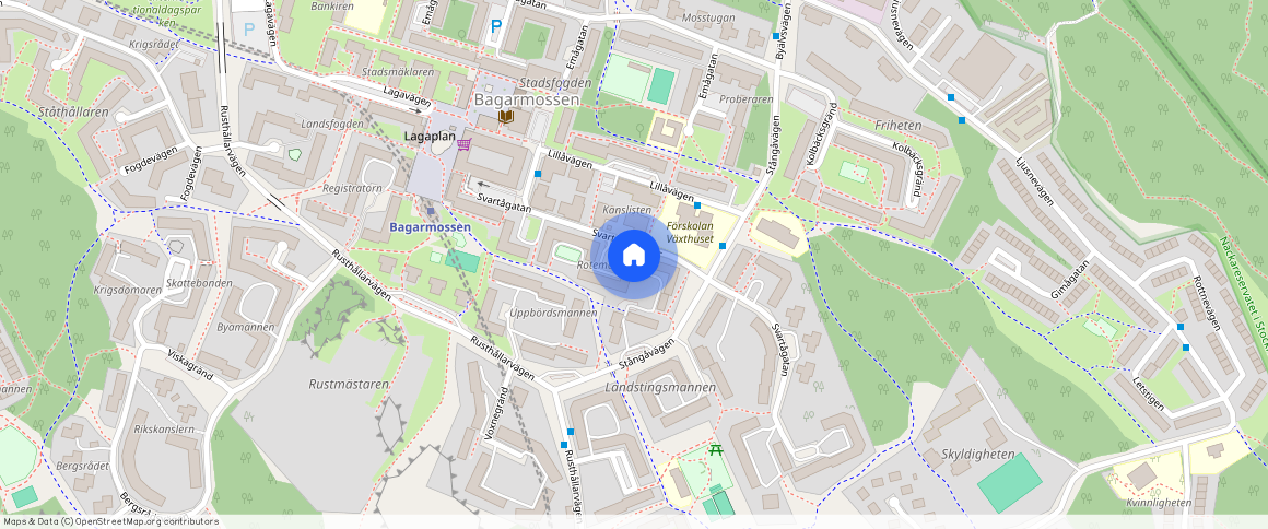 Svartågatan 36, Bagarmossen