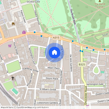 Prince Of Wales Terrace, London, W8