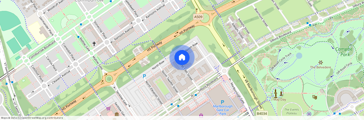 North Thirteenth Street, Milton Keynes, MK9