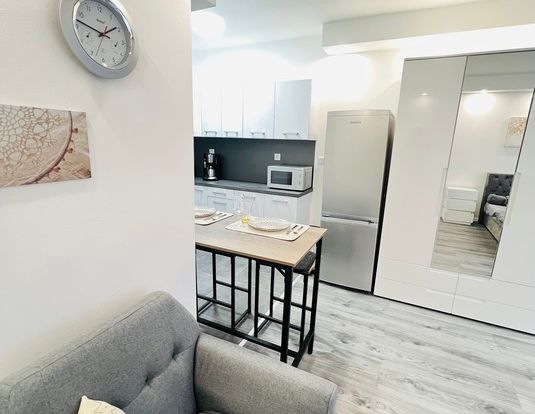 Frisch renoviertes, hochwertig möbliertes, großzügiges Apartment mit Balkon - Foto 1