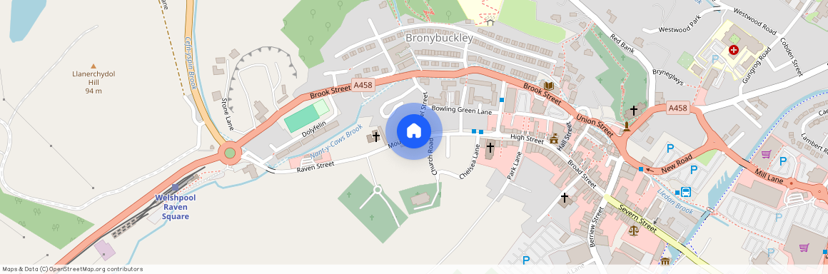 Mount Street, Welshpool, Powys