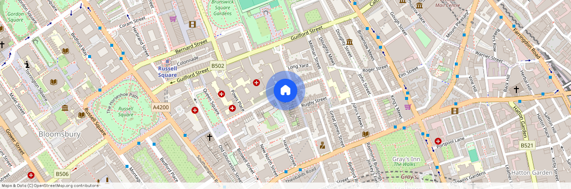 Great Ormond Street, Bloomsbury, WC1N