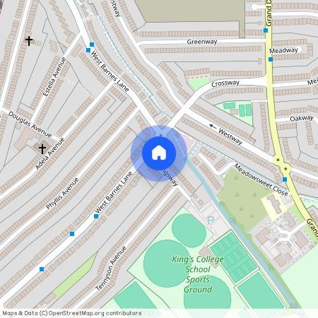 Kingsway, New Malden, KT3