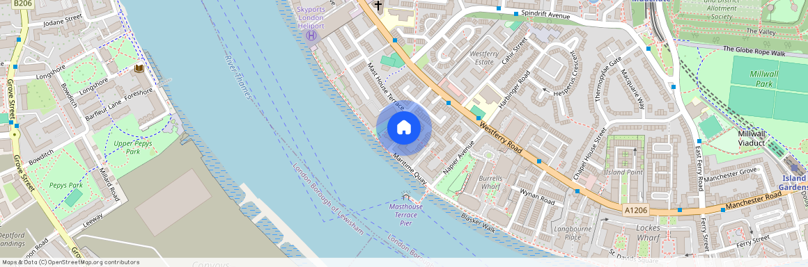 Torres Square, Isle of Dogs, London, E14