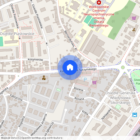 ul. ks. Józefa Surzyńskiego, Kościan, kościański, wielkopolskie