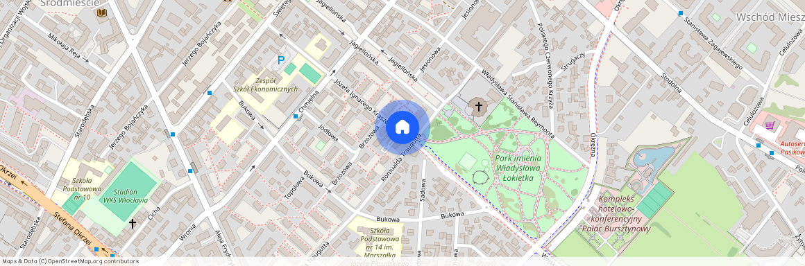 ul. Józefa Ignacego Kraszewskiego, Włocławek, kujawsko-pomorskie