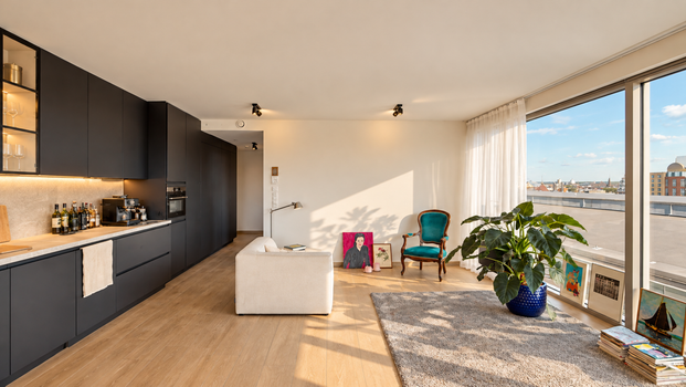 Appartement te huur in Antwerpen met 1 slaapkamer - foto 1