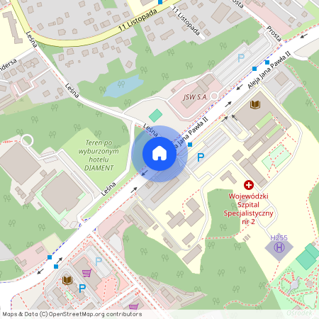 al. Jana Pawła II, Jastrzębie-Zdrój, śląskie