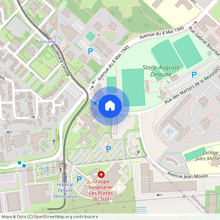 Rue des Martyrs de la Résistance, Francja, Venissieux