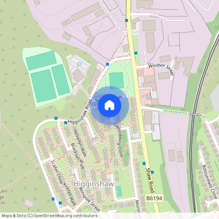 Glenridding Close, Oldham, OL1