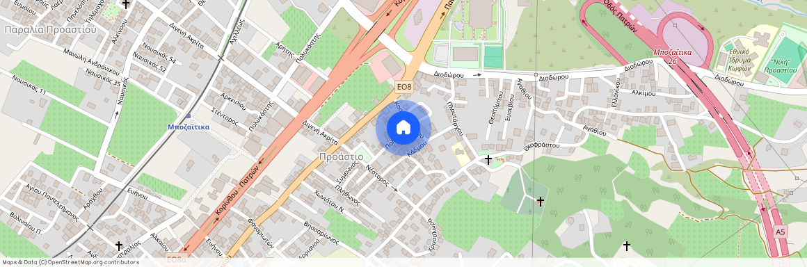 Πολυβίου 20, 264 43, Πάτρα (264 43), Μποζαΐτικα (Πάτρα)