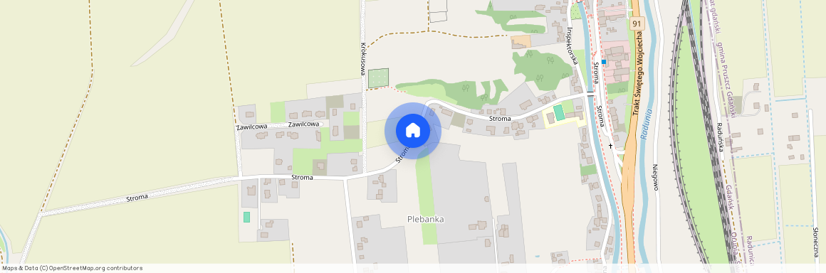 ul. Stroma, Orunia-Św. Wojciech-Lipce, Gdańsk, pomorskie