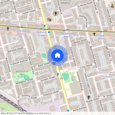 559 Dufferin Street Unit# Upper, Toronto