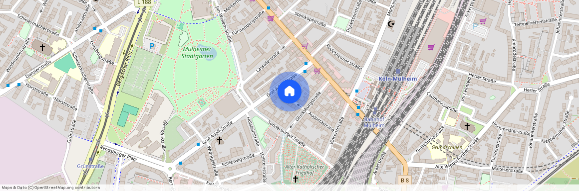 Augustastr. 3, 51065 Köln OT Mülheim