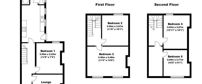 5 bed terraced house to rent in Victoria Street, Exeter, EX4 - Photo 1