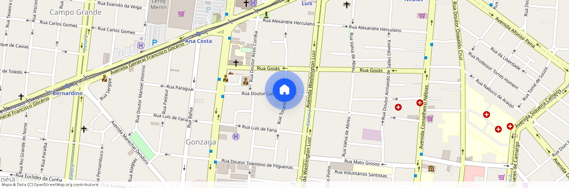 Rua Tocantins, Gonzaga - Santos