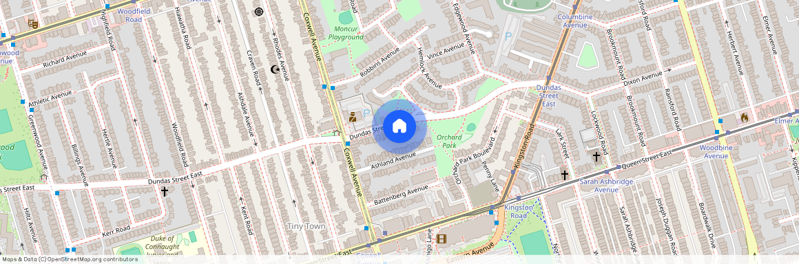 1969 Dundas Street E #1, Toronto, Woodbine Corridor