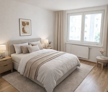 Urbaner Wohnkomfort in Parknähe – 2-Zimmer-Neubauwohnung im 3. Lift... - Photo 3