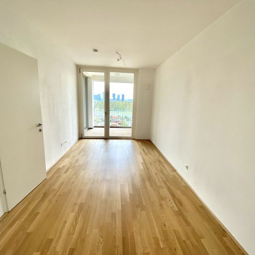 Donaumarina: Moderne 2 Zimmer-Wohnung mit Balkon samt Gym & Sauna zu mieten in 1020 Wien - Photo 1