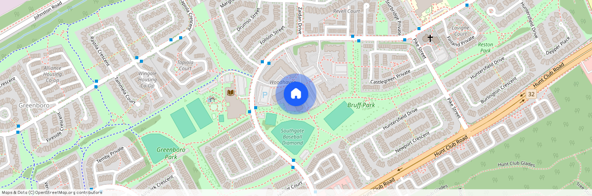 318 Lorry Greenberg Dr Unit 118, Ottawa (Greenboro) (K1T 2R5)