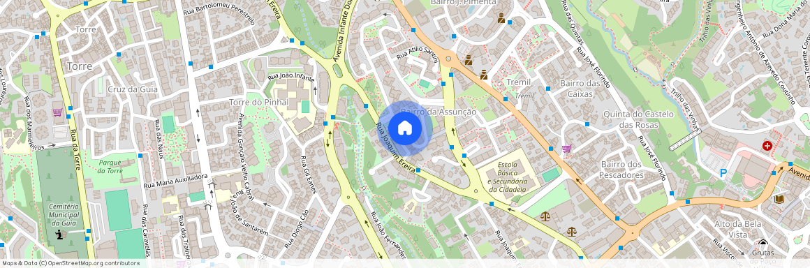 Manuel Casanova Rodrigues, Cascais