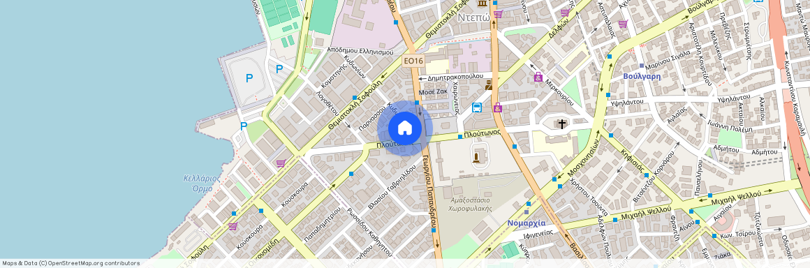 Ploutonos 21, Thessaloniki 546 55 (55131)